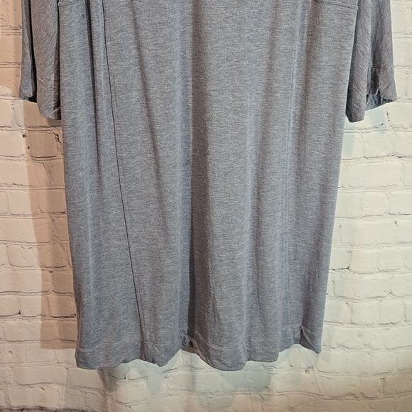 J.jill Tranquility Fleece Top In Blue Size XL - Picture 3 of 9